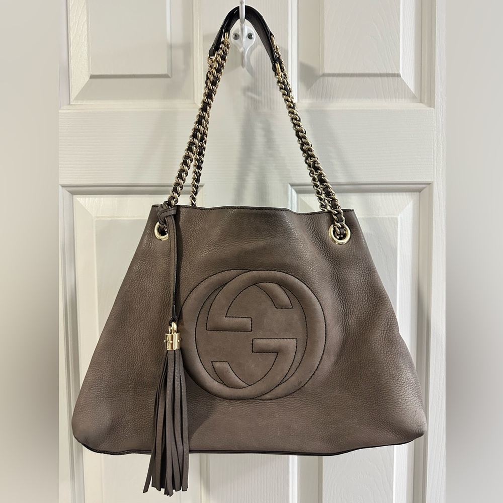 GUCCI Authentic Soho Chain Handbag with COA